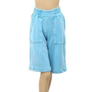 Out From Under Urban Outfitters Blue Shorts Lounge High Waisted Solid XS 217332